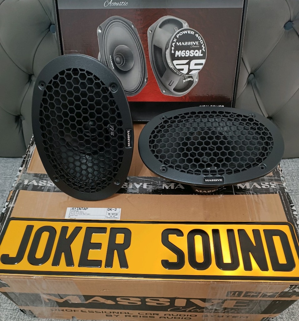 MASSİVE M69SQL OVAL MİD 400w 100 RMS BÜYÜK MIKNATIS - 3