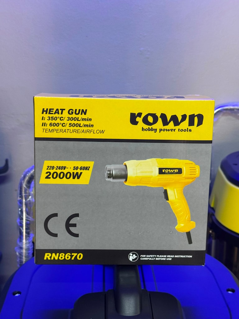 Rown RN8670 2000 W Sıcak Hava Tabancası