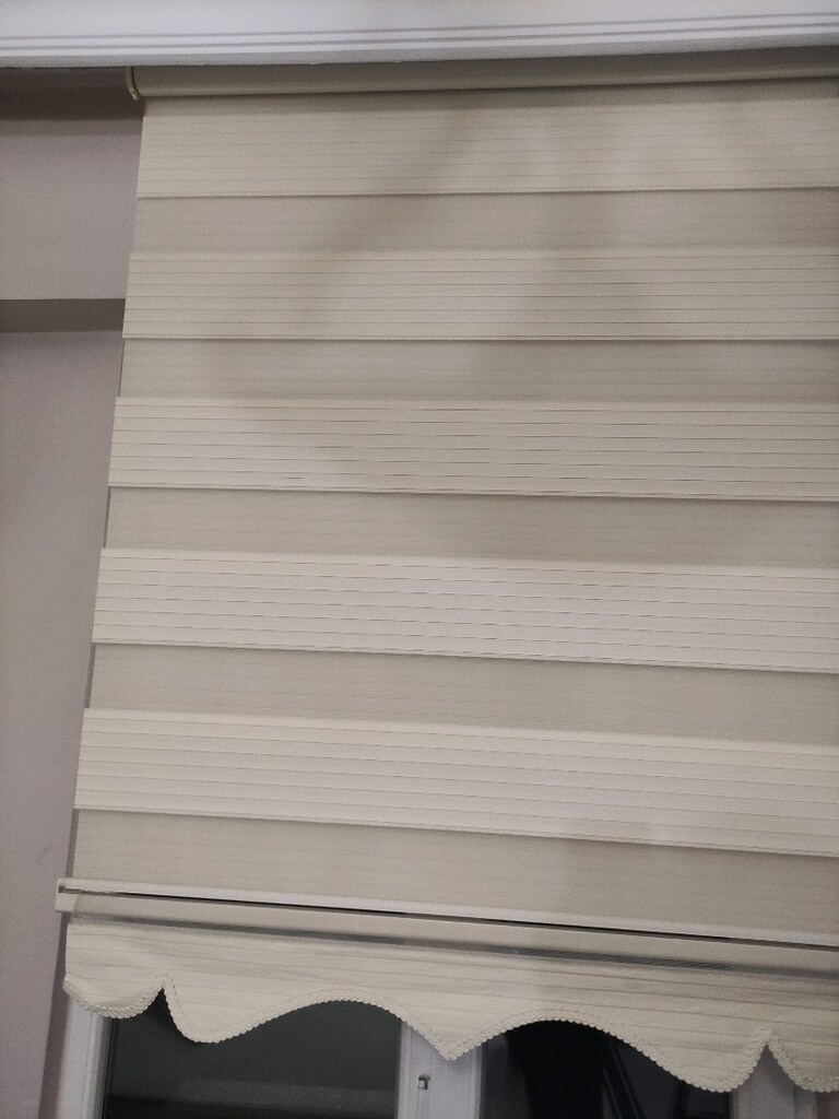3 adet zebra perde 105cm, 110 cm, 120 cm enlerinde - 3