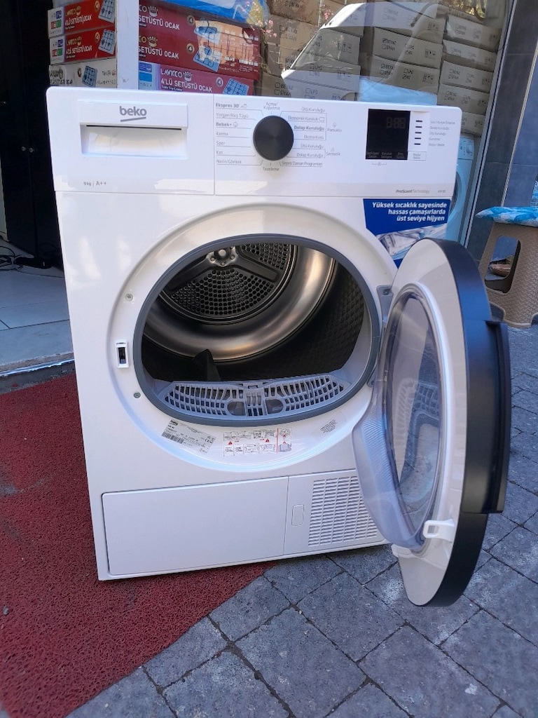 sıfır ayarında beko marka 9 kiloluk çamaşır kurutma makinesi - 6