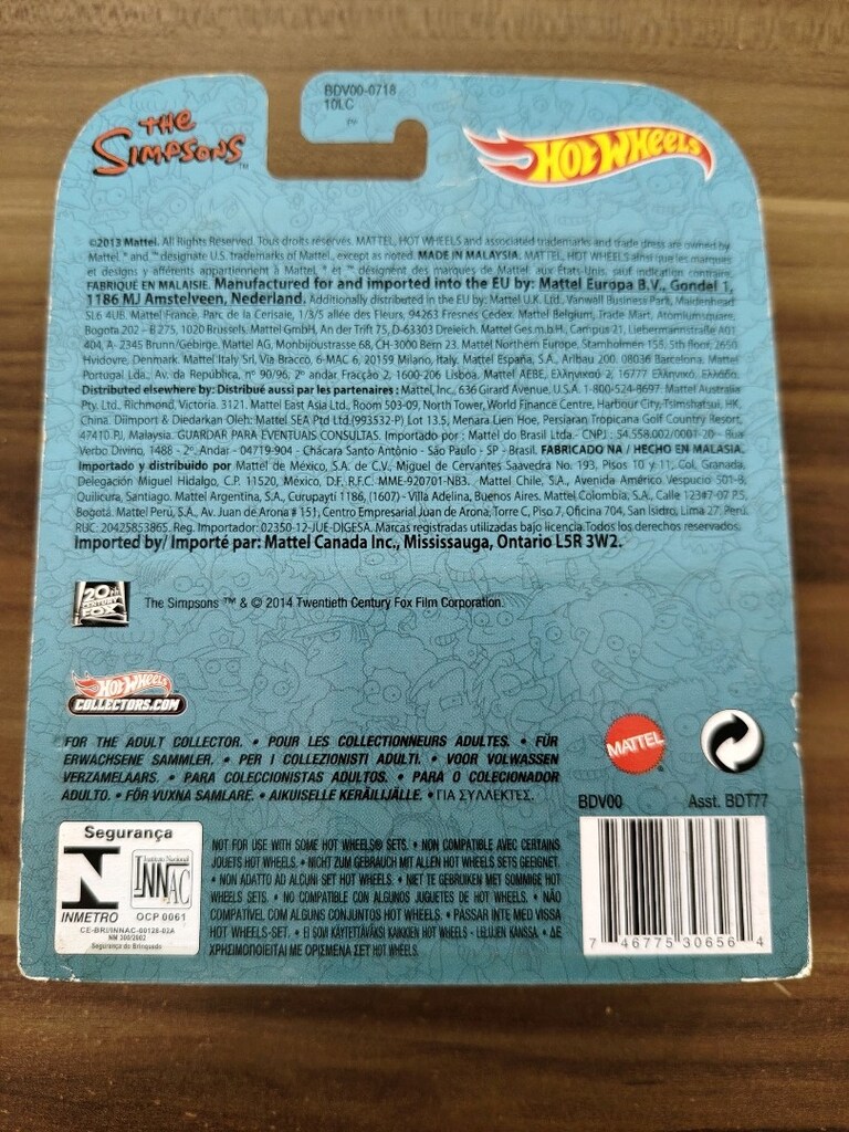 Hot wheels the Simpsons Homer - 4