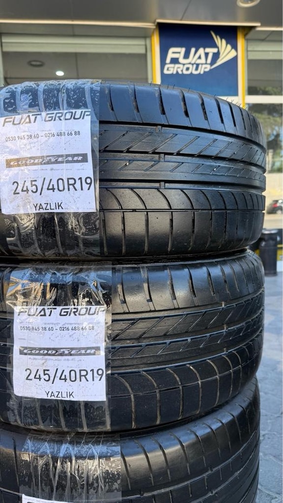 245 40 19 - 275 35 19 GOODYEAR RFT YAZ LASTİĞİ GÜZEL DURUMDA - 2