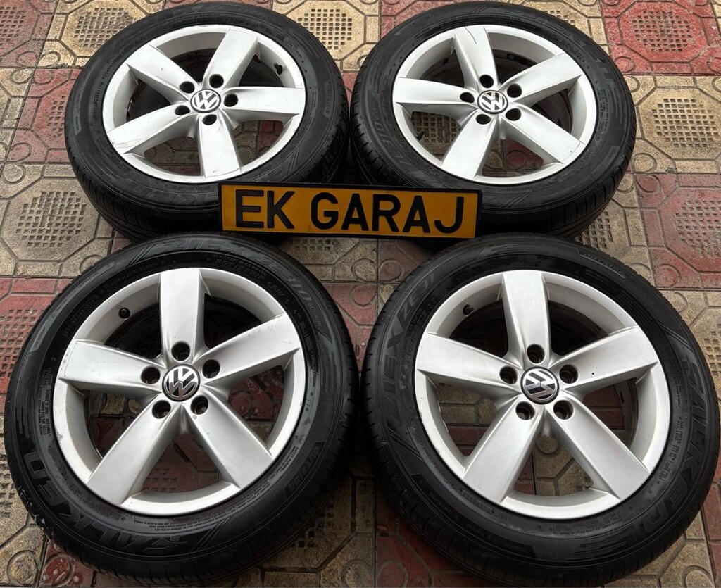 16 inç orjinal volkswagen jetta jant lastik 5*112 - 3
