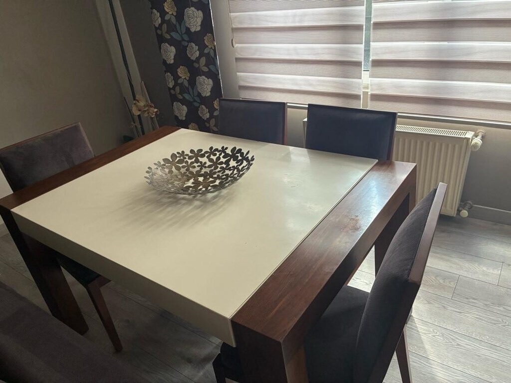 Acil Satılık 6-8 Kişilik Yemek Masası - 3