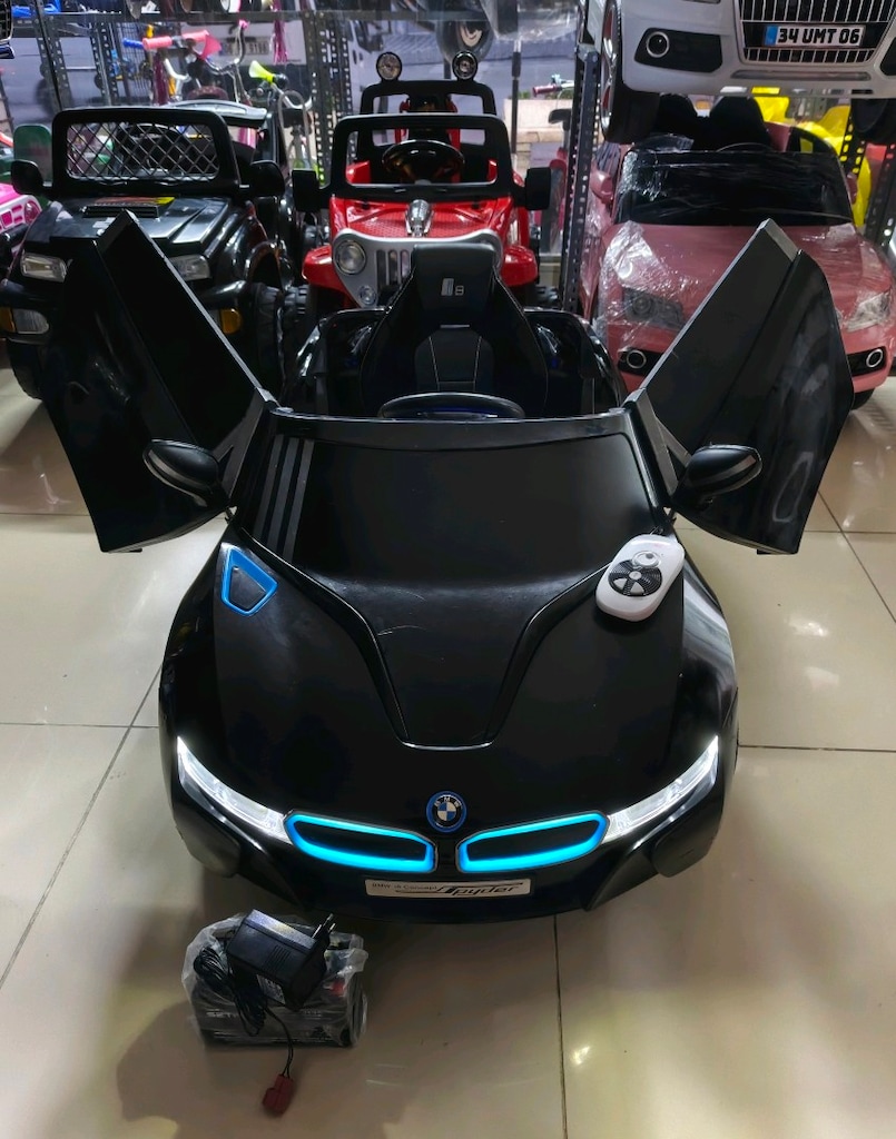 (AnkaCar çocuk oto galeri)BMW İ8 KUMANDALI&MANUEL AKÜLÜ ARABA - 16