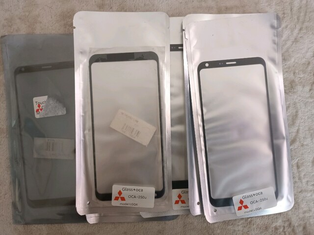 LG Q6 oca ön cam panel