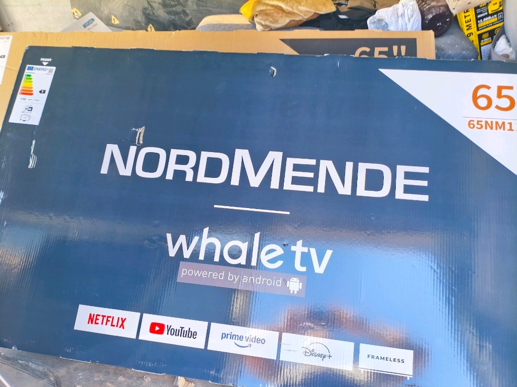 sıfır açılmamış ambalajıda 2 yıl garantili nordmende 65 inç android TV - 3