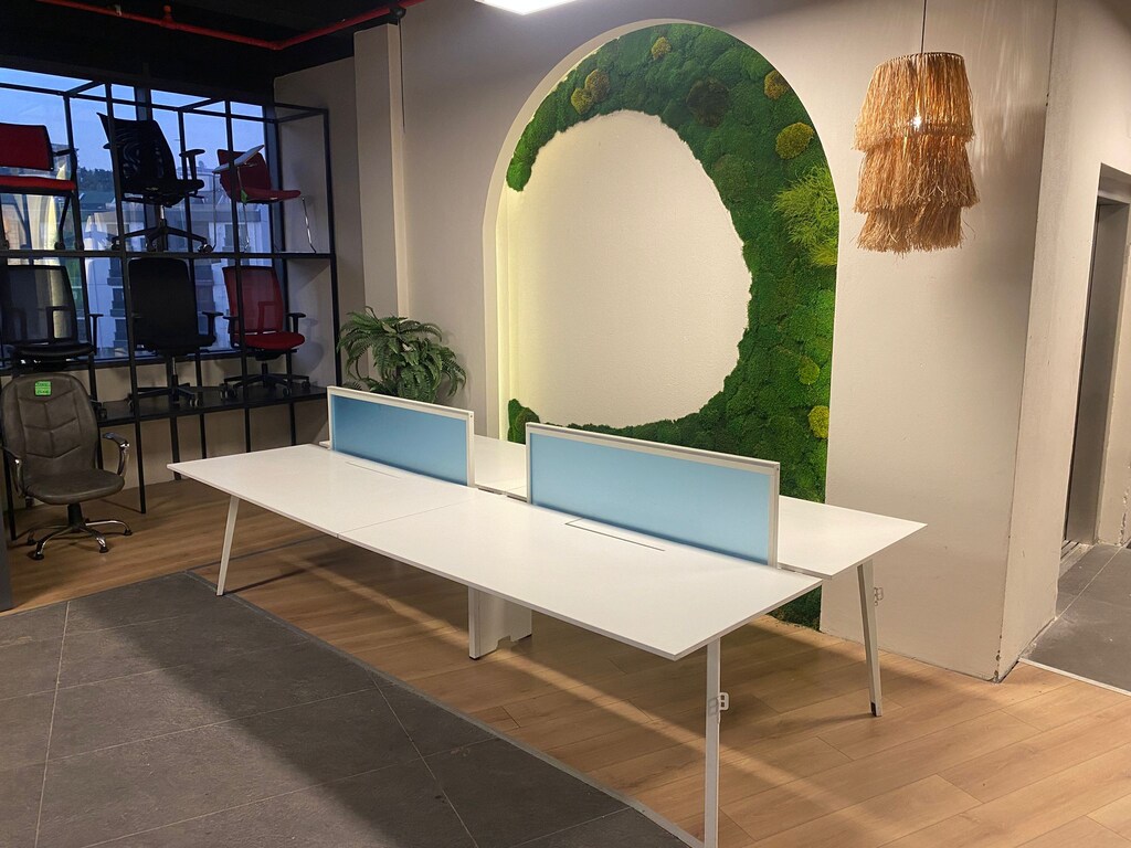 ATOM OFİS-NURUS 4 KİŞİLİK DATAPORTLU WORKSTATION (1 YIL GARANTİ) - 2