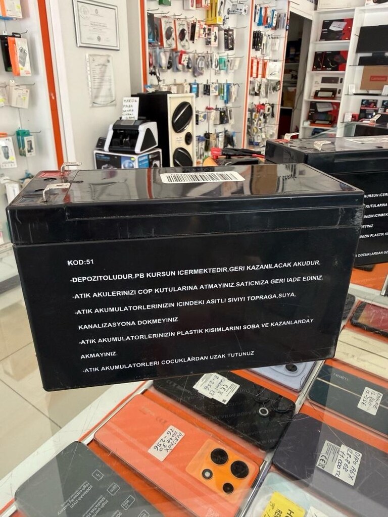 12volt 9 ah amper jel akü 5 ad sıfır garantili uygun fiyat - 4