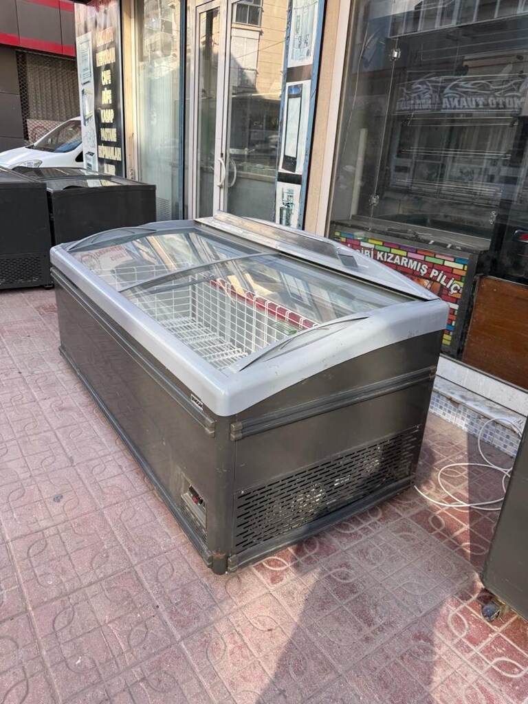 800 litrelik difriz difriz derin dondurucu market et dolabı şarküteri - 12