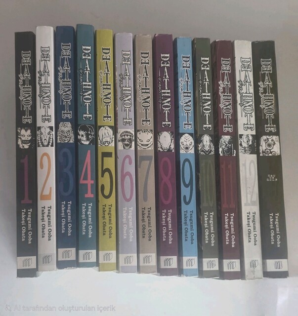 Death Note 13 serisi kitap