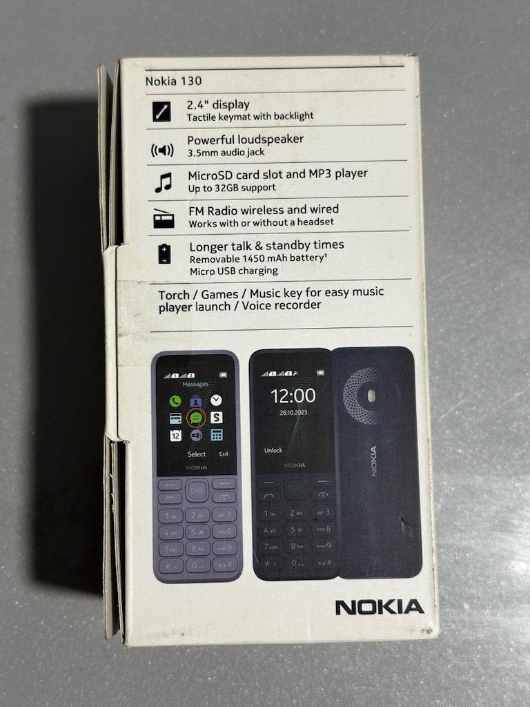 NOKİA 130 Tuşlu Renkli Telefon - 4