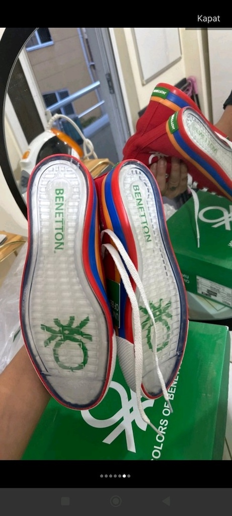 kırmızı Converse - 4