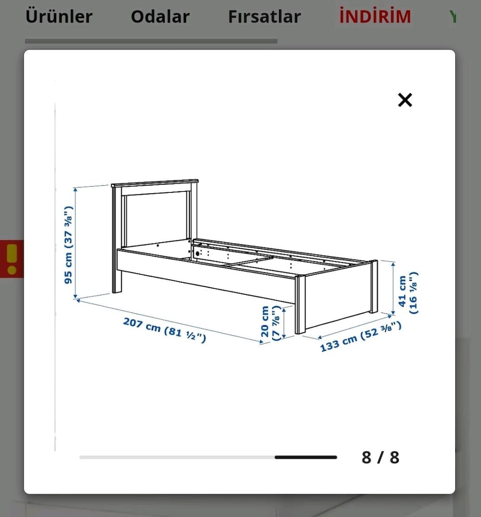 ikea karyola - 3