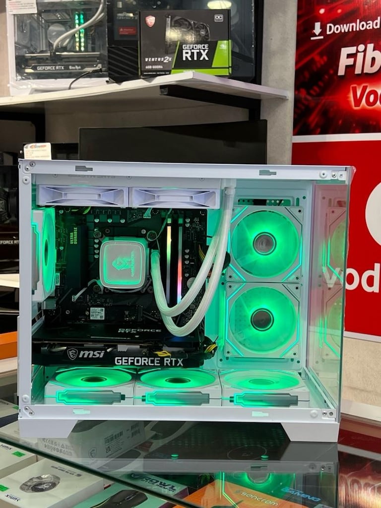 NİTRO BİLİŞİM’DEN RYZEN 5 5600X RTX 3060 Ti 8GB BEYAZ AKVARYUM SİSTEM! - 2
