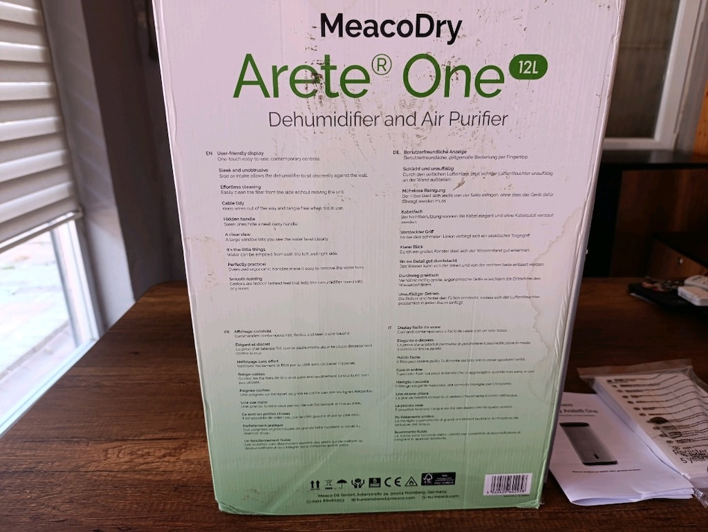 MeacoDry Arete One 12L Nem Alma ve Hava Temizleme Cihazı - 11
