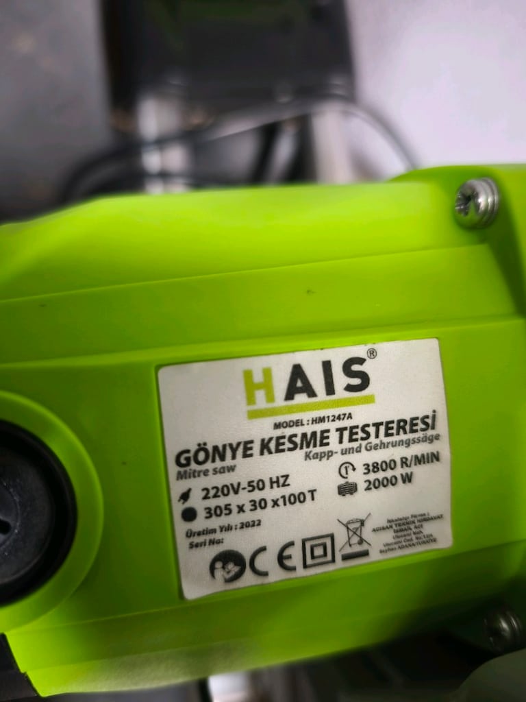 HAİS HM1247A Gönye Kesme 300 mm - 6