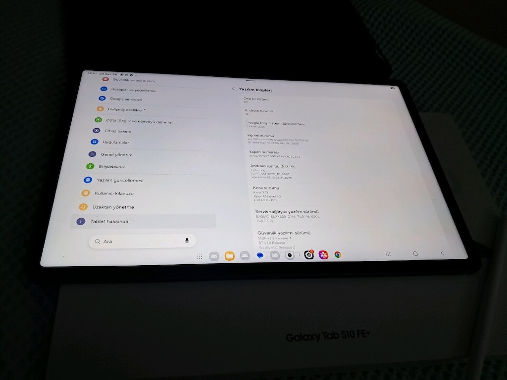 SIFIRDAN FARKSIZ 20AY GARANTİLİ 128GB 8RAM 13.1İNÇ SAMSUNG S10FE PLUS - 7