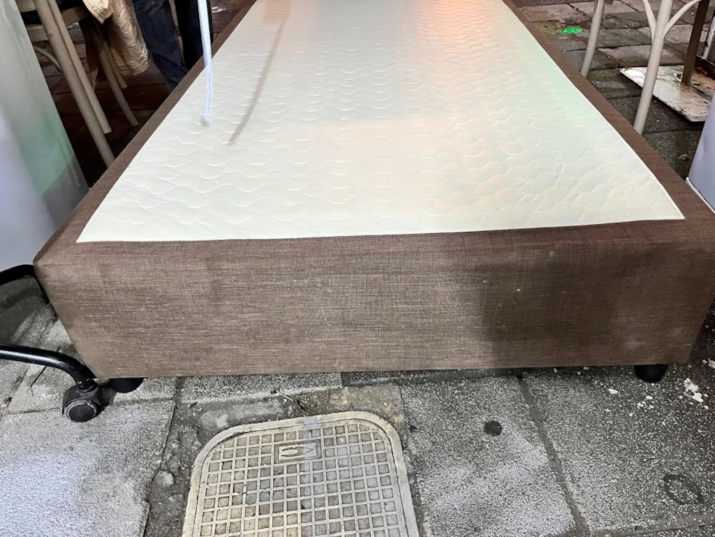 100X190 CM KAHVERENGİ TEK KİŞİLİK SANDIKSIZ BAZA - 5