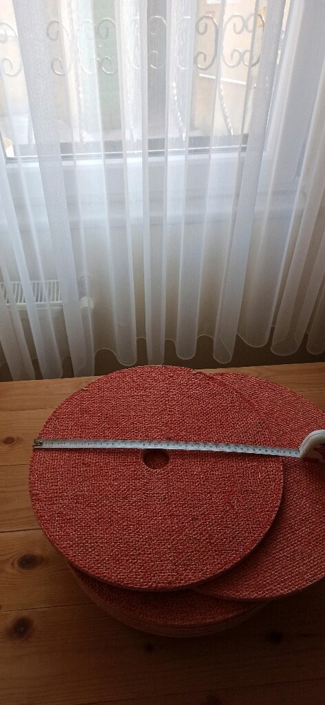 10 adet Polisaj sisal fırça , sisal fırça , polisaj parlatma diski - 6