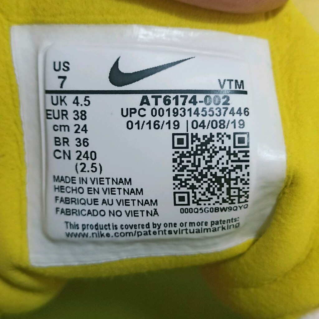 38 numara NİKE Air Max spor ayakkabı. - 2