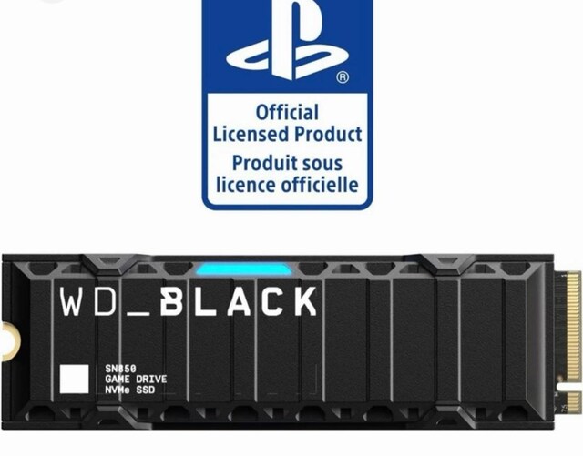 WD BLACK M2 SSD PS5