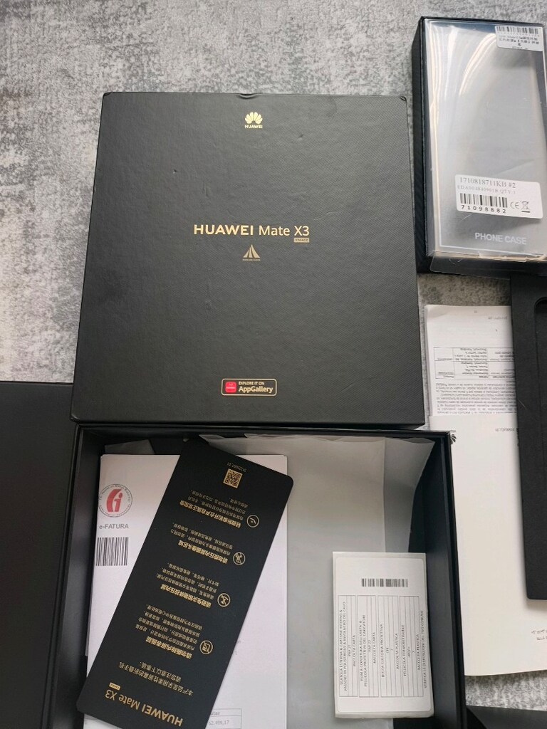 Huawei Mate x3 Katlanir 12/512 Kutu Fatura eksiksiz - 2