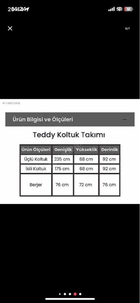 modalife koltuk takımı - 7