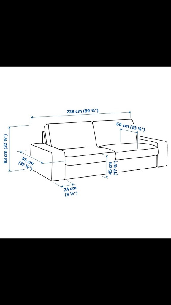 nakliye dahil ikea %100 deri koltuk. ozel kivik seri. ofis koltugu. - 4