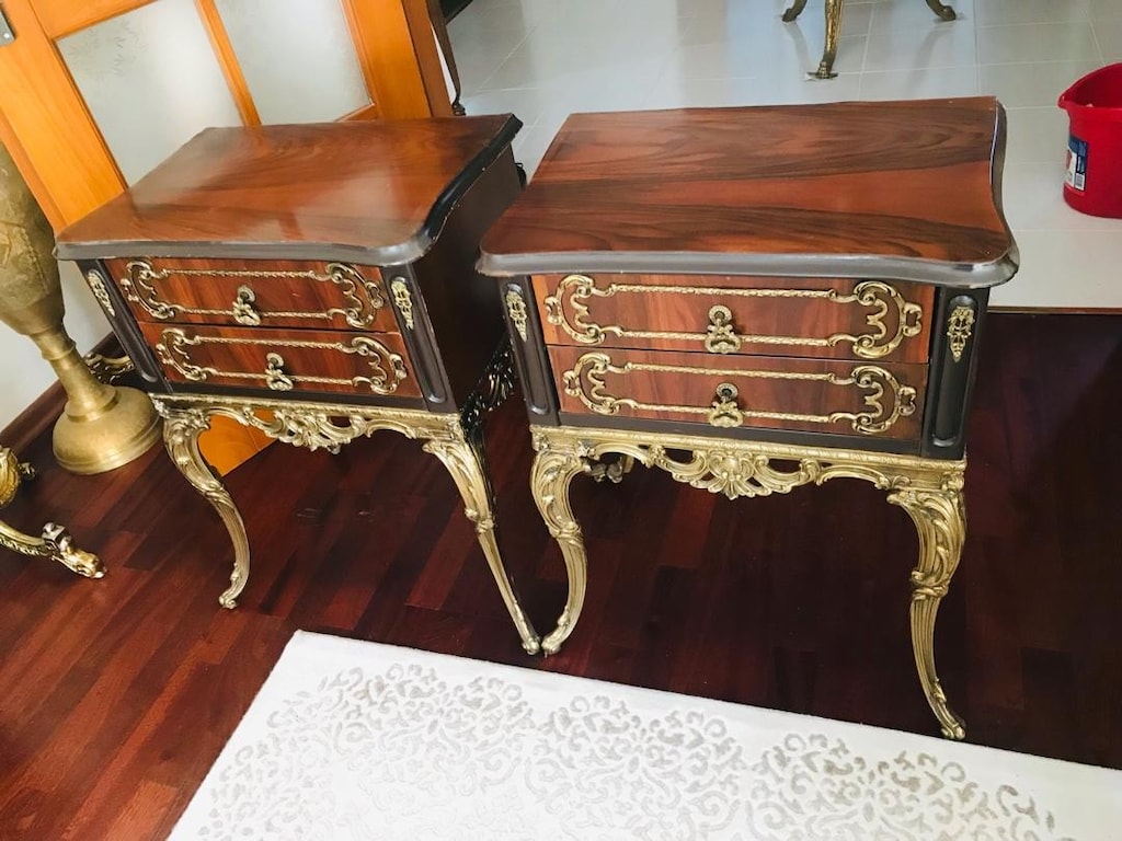 Pirinç mete bronz yatak odasıtakımı - 2