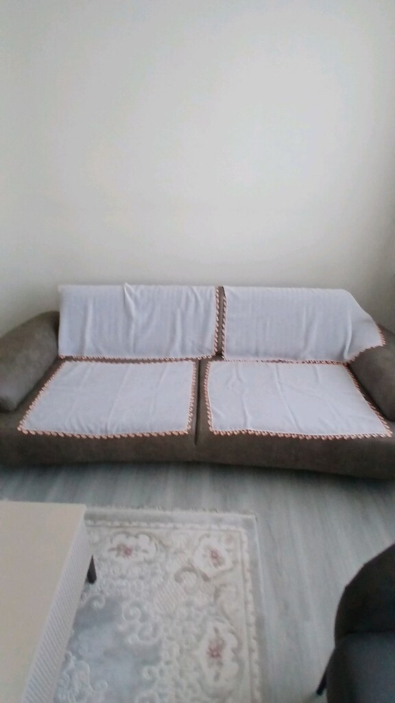 Sıfır 4 tane örtü el emeği dantel. - 13