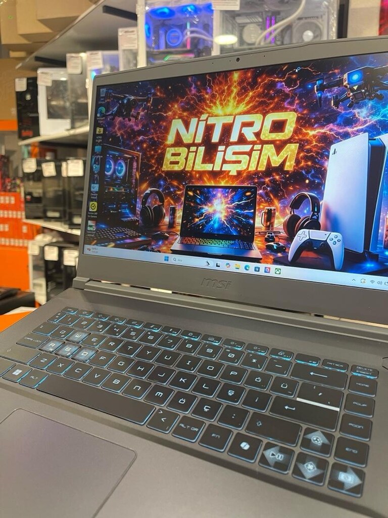 NİTRO BİLİŞİM’DEN MSI THIN 15 | i5-12450H • RTX 4050 6GB • 16GB RAM!! - 4