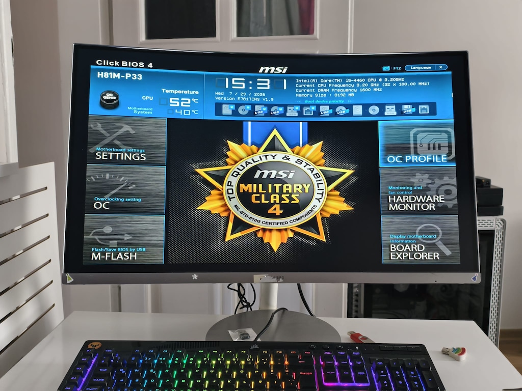 İ5 4460 - 8 GB RAM - MSİ ANAKART - SOĞUTUCU - 3