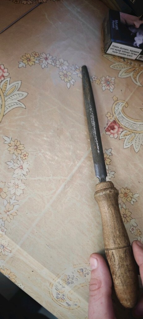 Ahşap Saplı Balık Sırtı Büyük Ege Alman - 2