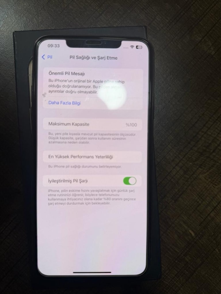 İPHONE 11 PRO MAX 64 GB PİL 100 TR - 12