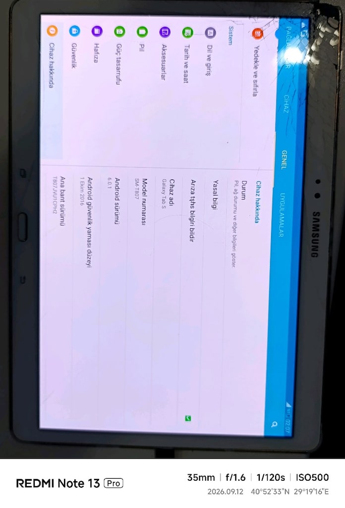Samsung Galaxy tab S - 5