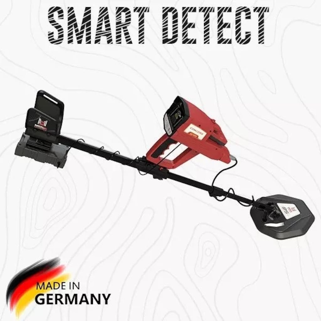 Mega Detection Concord Çok Teknolojili Metal Dedektörü (Çoklu Aram... - 3