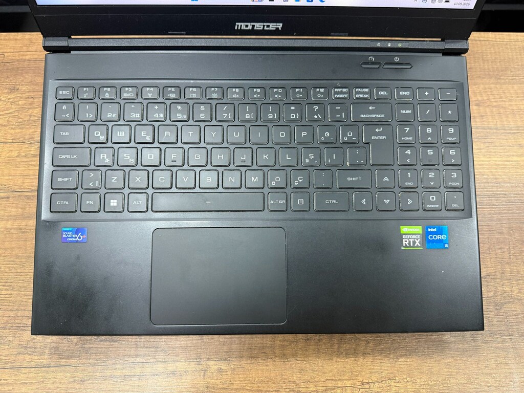 Monster Abra A5 İ5-12500H 32GB 512GB RTX3050 4GB Oyuncu Notebook - 2