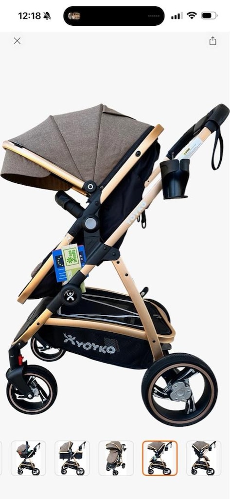 Yoyko Portbebe bebek arabası - 6