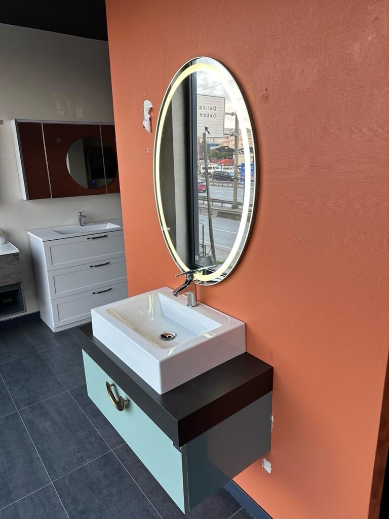 100 cm Yeni Sezon Banyo Dolabı Set - 3