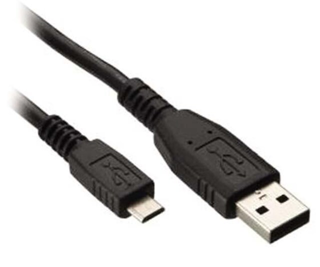 USB TO MICRO USB SİYAH 80 CM KABLO