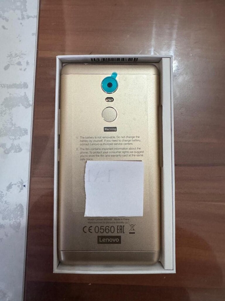 LENOVO K6 NOTE GOLD SIFIR TUŞLU TELEFON PARASINA - 3