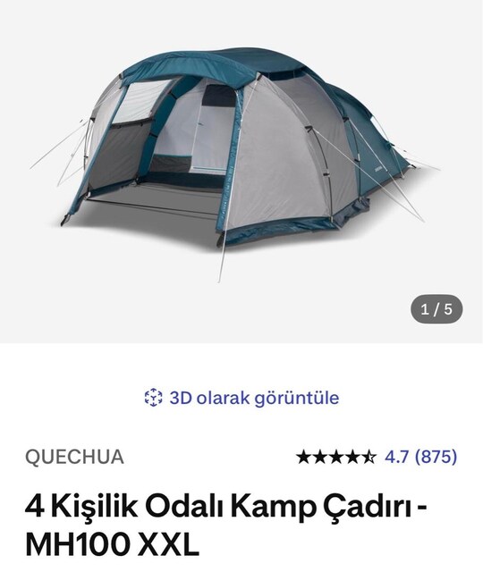 Çadır