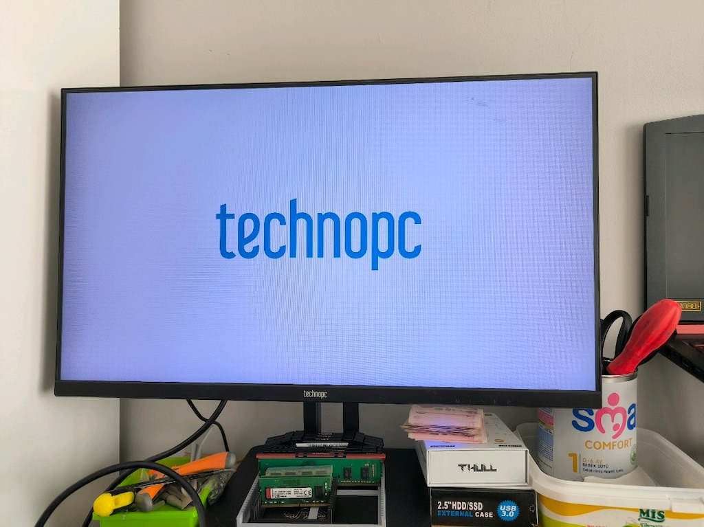 technopc 75hz kurumsal monitör - 3