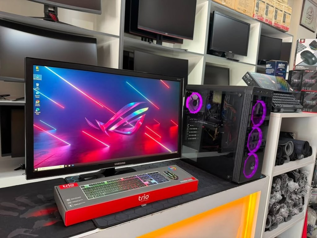 SAMSUNG 27" EKRAN İ5-6 İŞLEMCİ/8GB RAM ASUS 1050Tİ EKRAN KARTI - 3