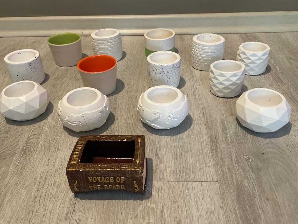 dekoratif çok amaçlı saksı yada aksesuar - 4