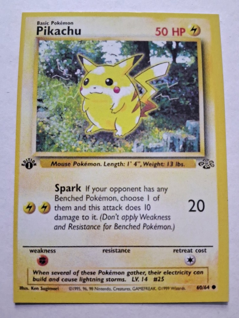 İngilizce Pokemon Jungle Set Destesi 64 Pokemon Kartı - 4