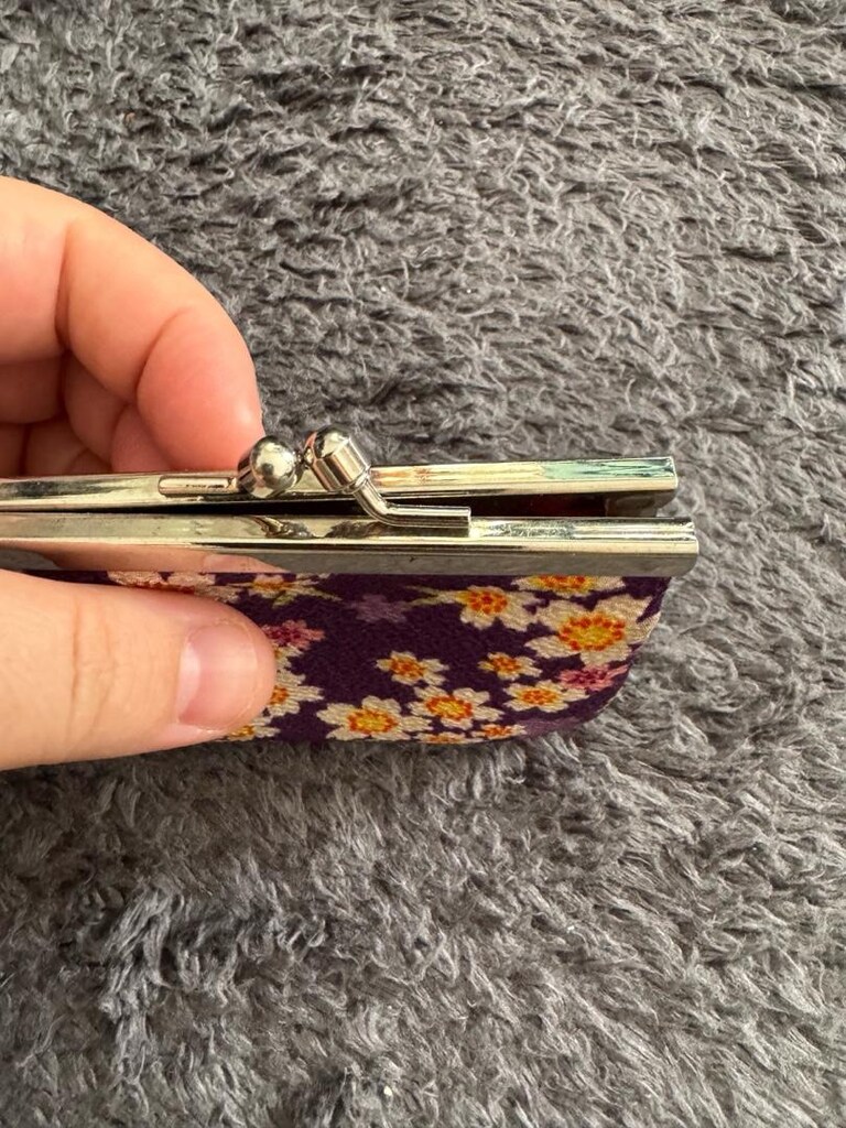 vintage Japon ipek cüzdan - 2