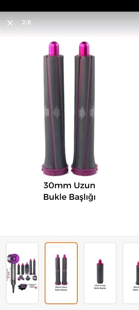 saç kurutma ve şekillendirici makina - 2