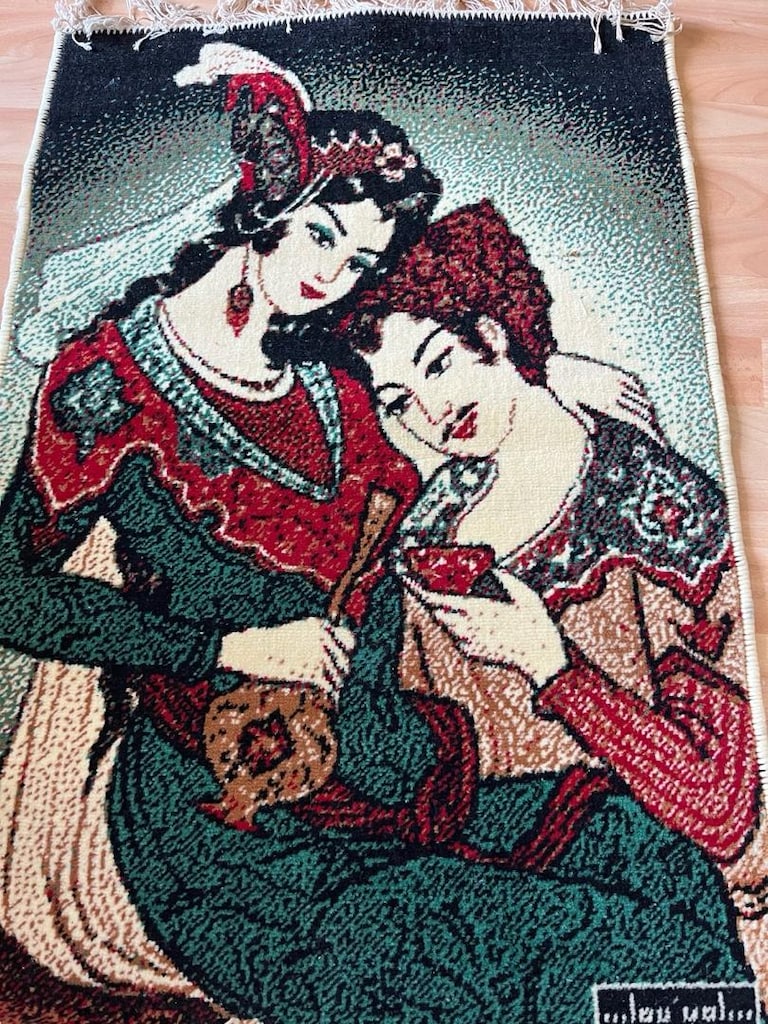 İran halısı duvar veya dekoratif halı - 4